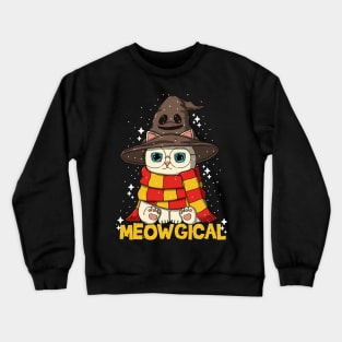 Wizard Neko Meowgical Crewneck Sweatshirt